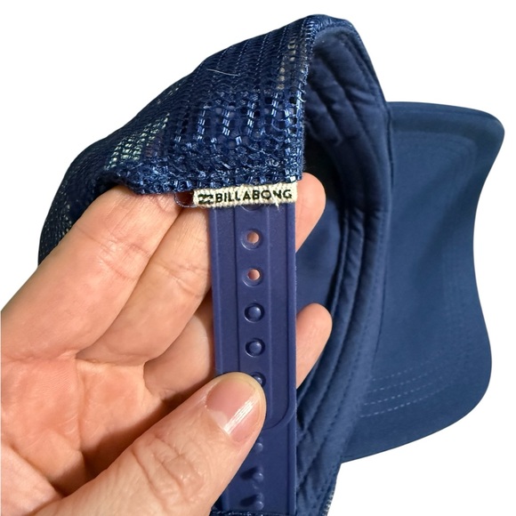 Billabong Feelin’ Free Foam Trucker Hat Navy White Snapback Surf Skate Cap - Picture 5 of 6